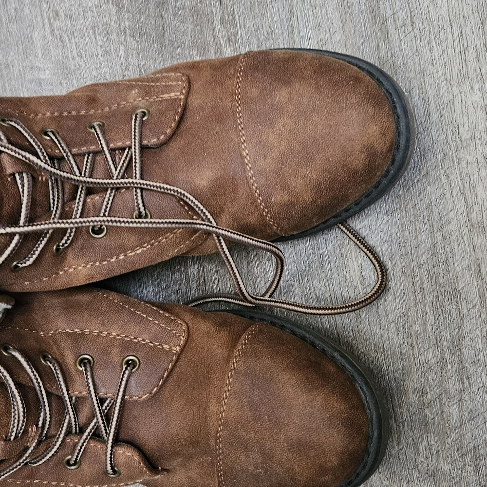 Cliffs by WHITE MOUNTAIN Brown Lace Up Boots